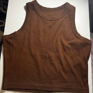 Brown Tank Top/Halter Top
